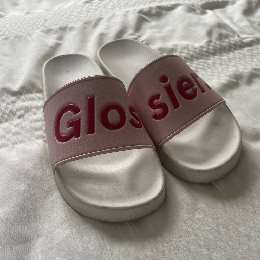 Glossier slides